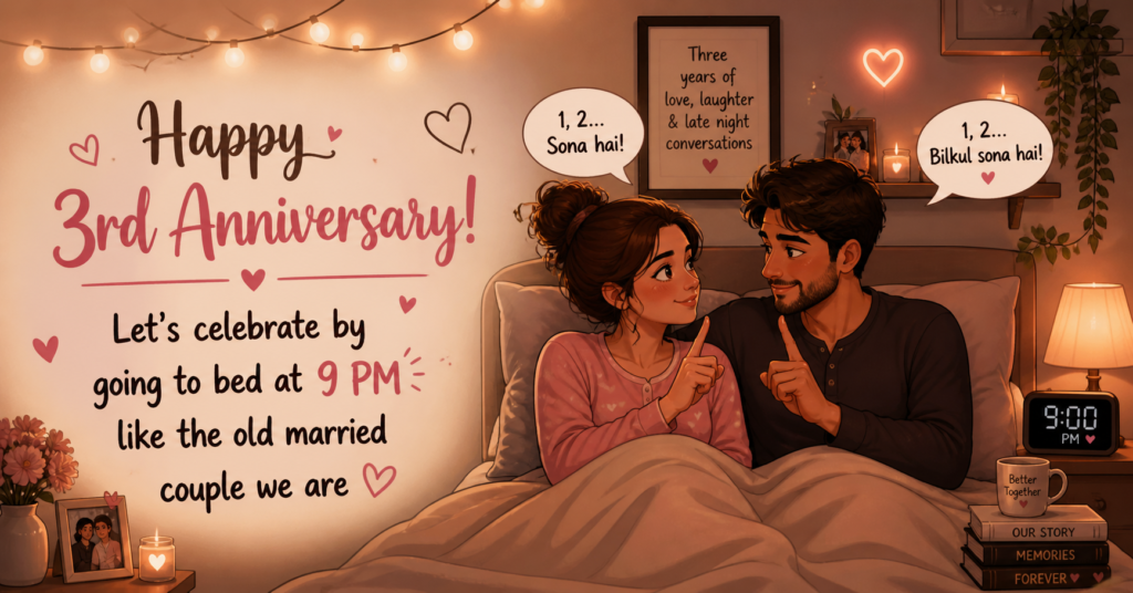 happy-3rd-anniversary-lets-celebrate-by-going-to-bed-at-9-pm-like-the-old-married-couple-we-are