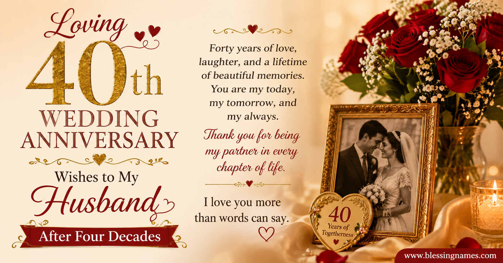 loving-40th-wedding-anniversary-wishes-to-my-husband-after-four-decades